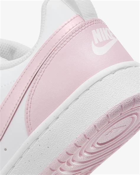 nike court borough low dames zwart